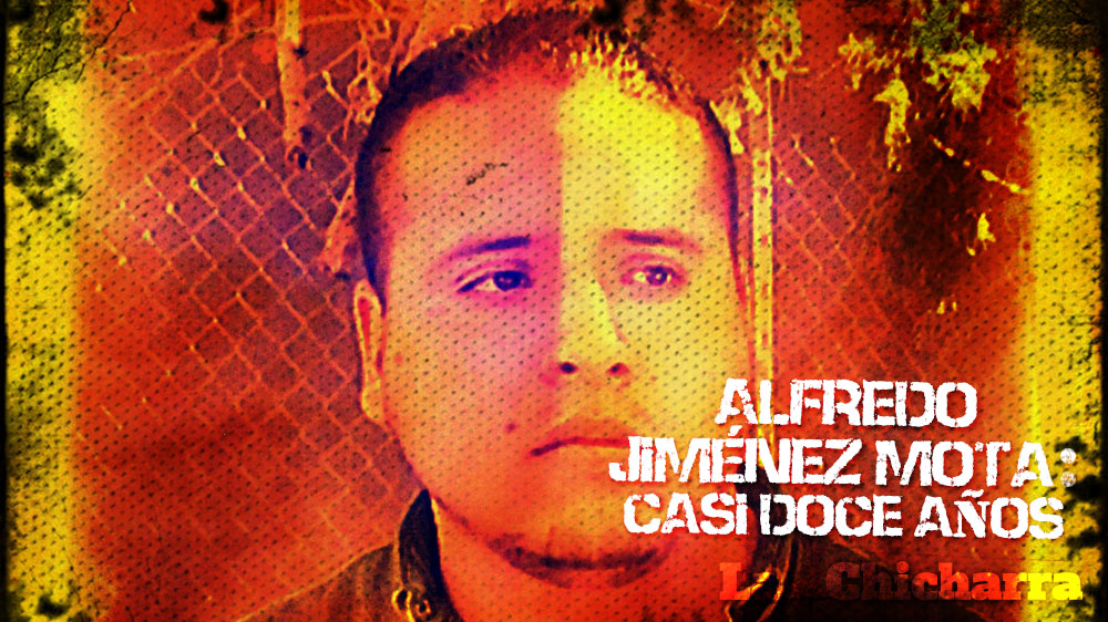 Alfredo Jiménez Mota casi doce años La Chicharra