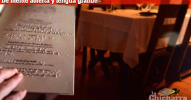 De mente abierta y lengua grande: Tacos ciegos