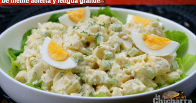 De mente abierta y lengua grande: Las papas de la Conchita