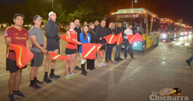 Dan banderazo de salida al HBus en su primer día de circulación